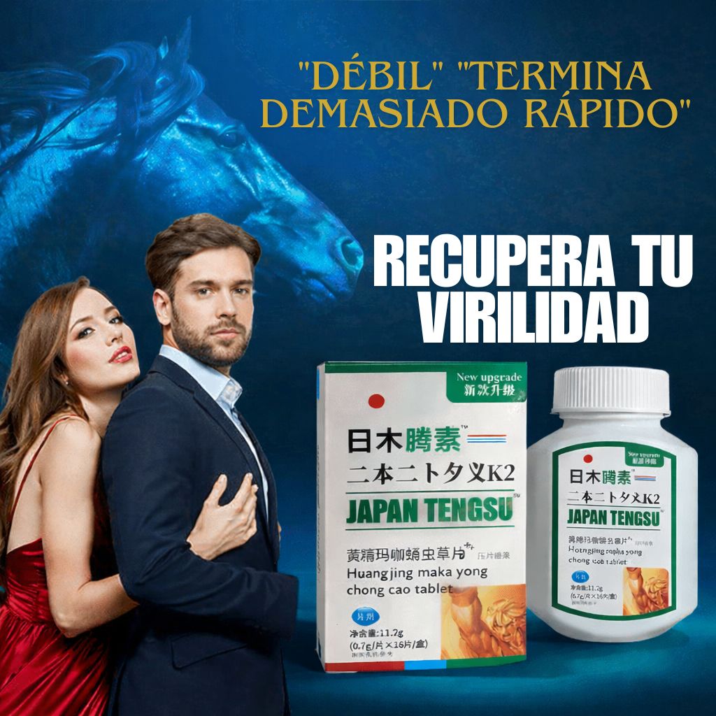 Japan Tengsu – Suplemento Natural para la Energía Masculina